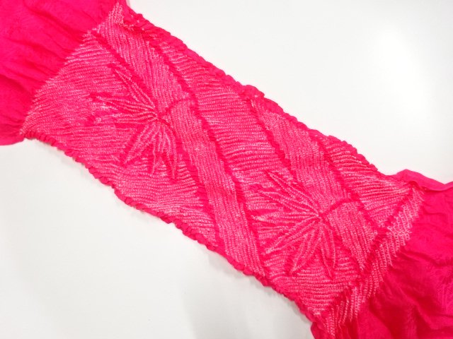 JAPANESE KIMONO / SHIBORI OBIAGE